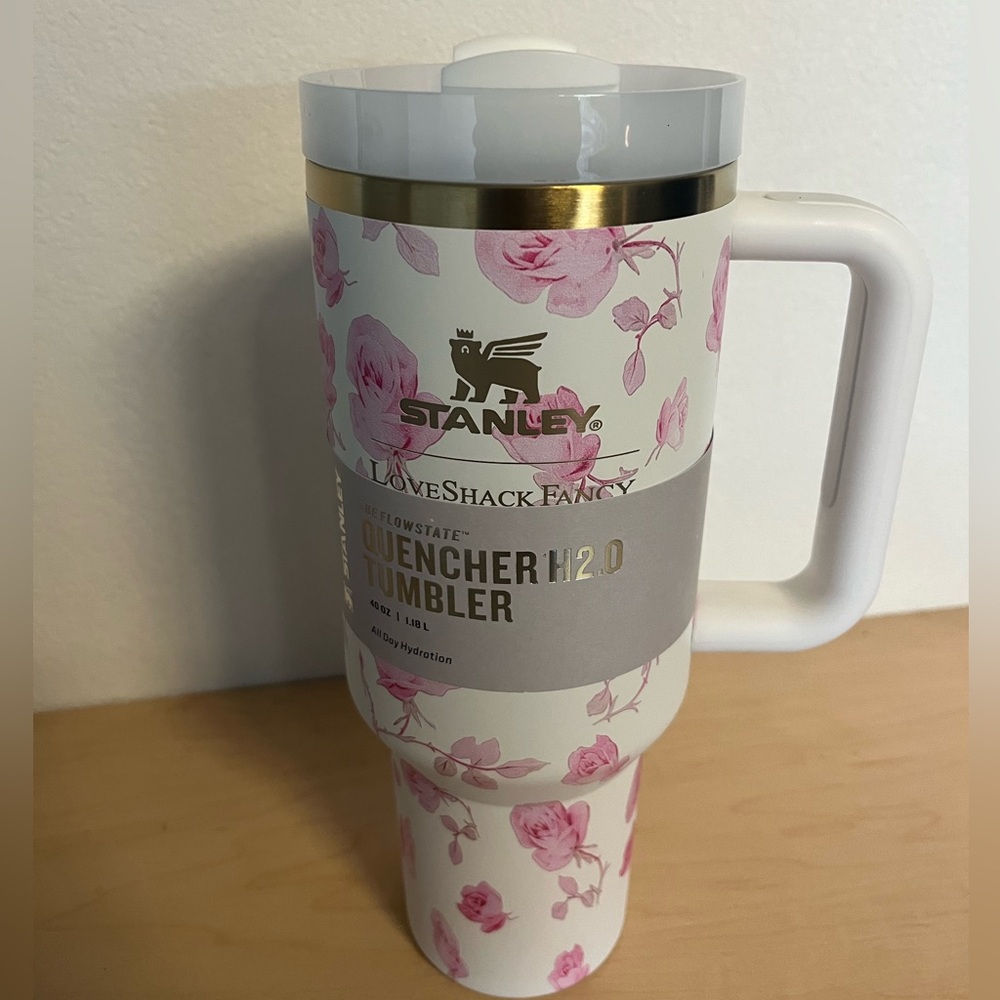 Stanley x Loveshackfancy “Ribbon Rosa” 🌹flower Viral Target exclusive nwt gift 💝 - Picture 7 of 11
